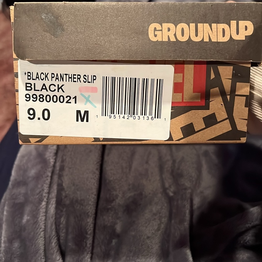 Marvel black panther kids slip on shoes - Picture 2 of 2